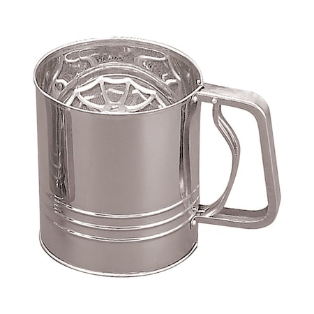 Fox Run Fox Run Silver Stainless Steel Flour Sifter 4 cups 4654